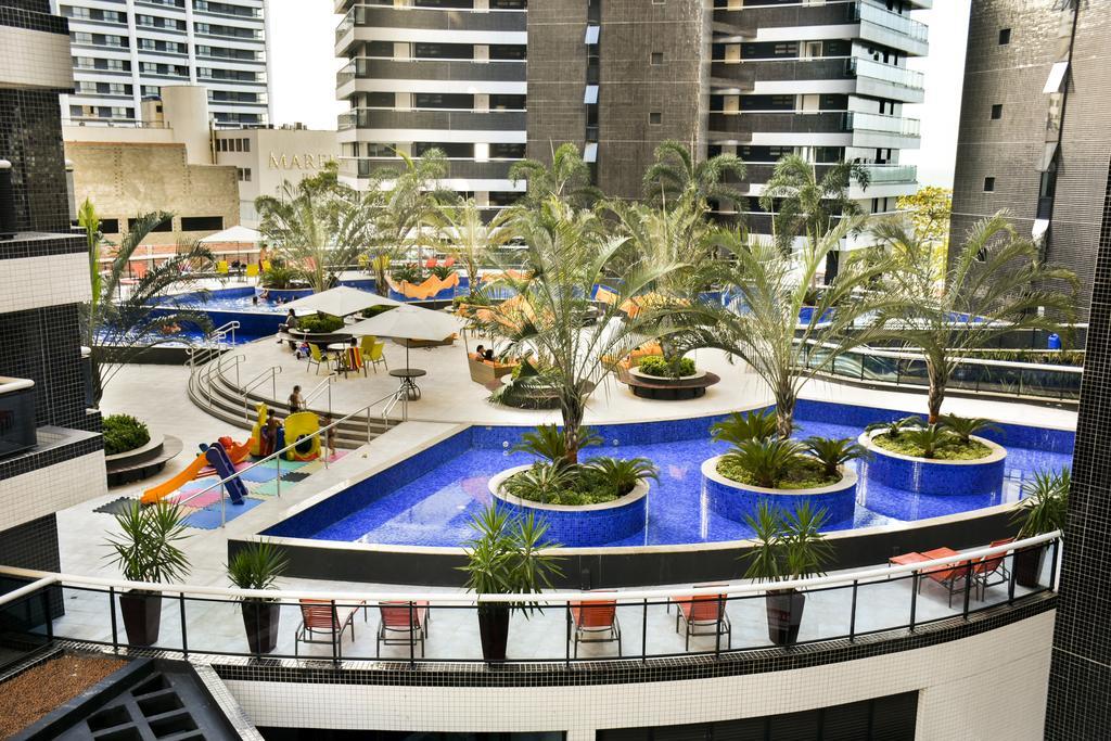 Apartamento Na Beira Mar De Fortaleza - Edificio Landscape 외부 사진