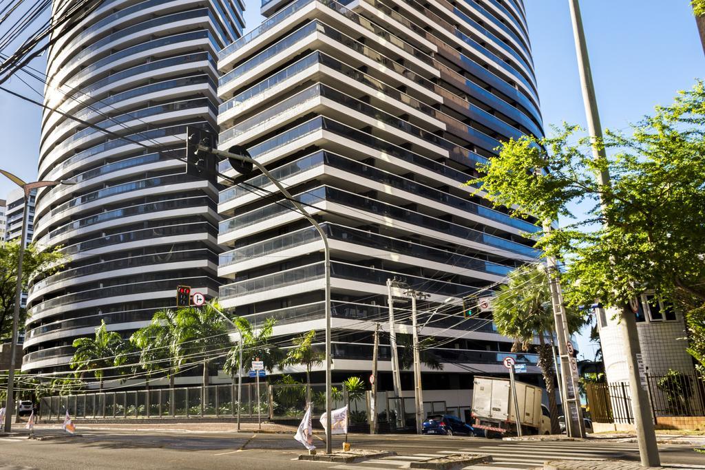 Apartamento Na Beira Mar De Fortaleza - Edificio Landscape 외부 사진